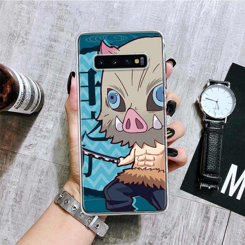

Чехол для телефона Demon Slayer в стиле аниме для Samsung Galaxy S20 FE S10 Plus S21 S22 Ultra S10E S9 S8 S7 Edge J4 + чехол Fundas Samsung S22 Ultra
