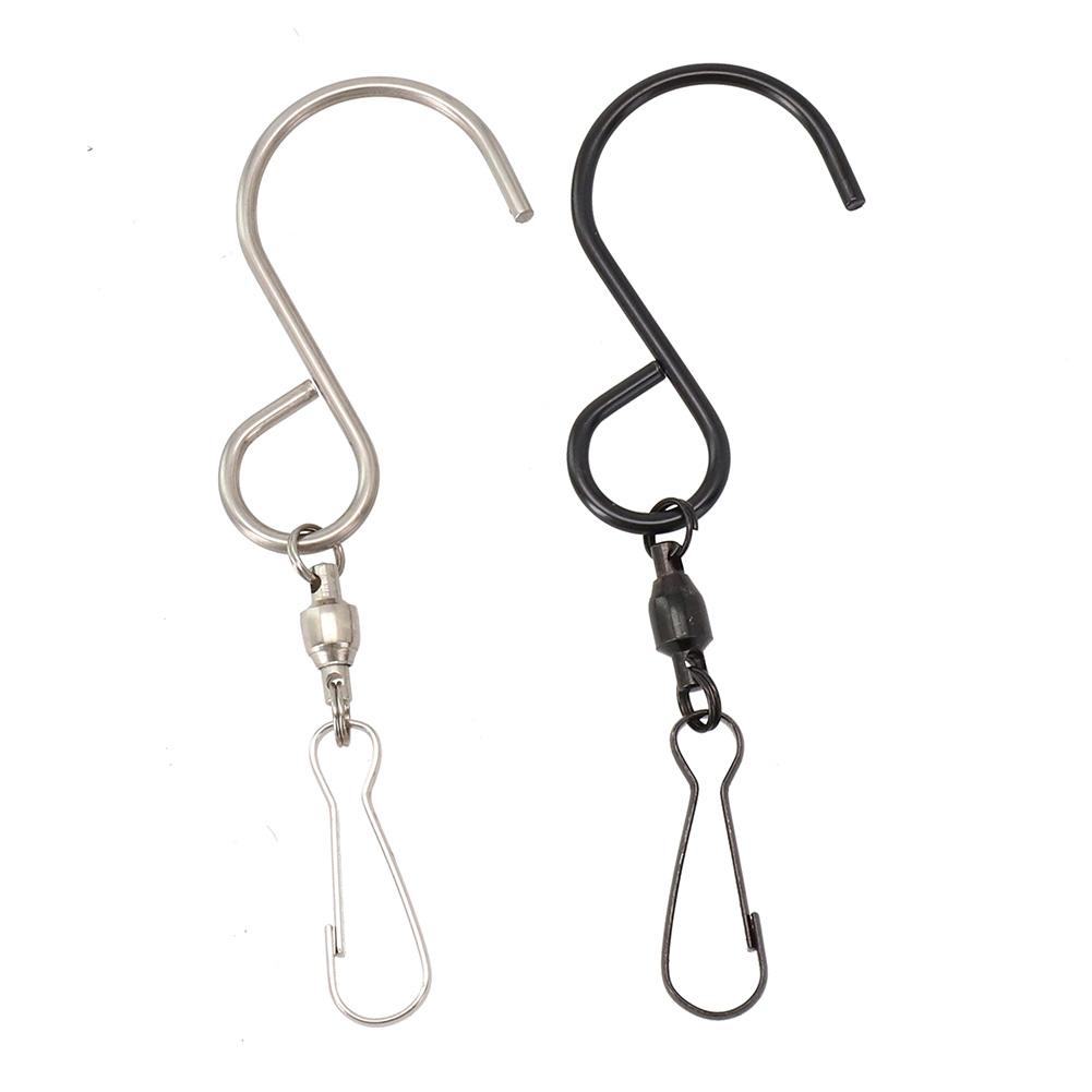 For 3D Wind Spinners Rotating Hooks Hook Up Sturdy 306 Degree Indoor And Outdoor Garden Decoration Gate Decoration