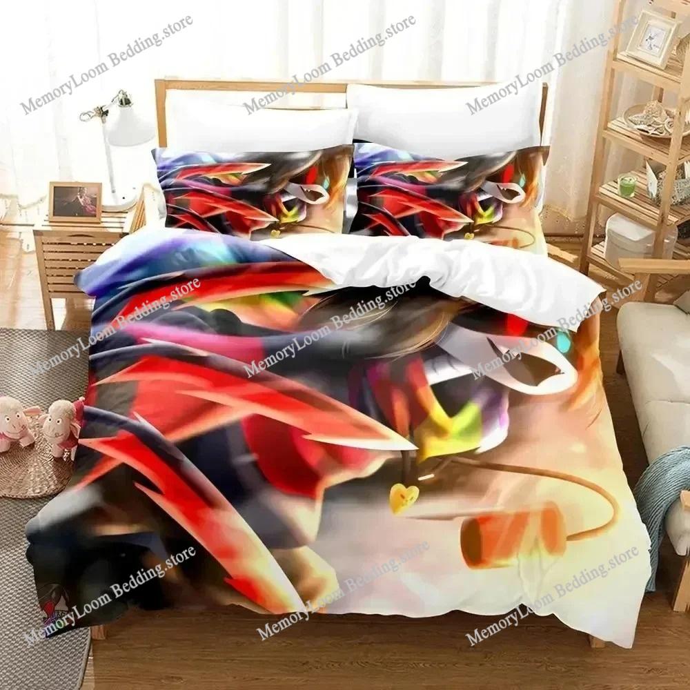 Anime Character Cute Murder Drones Bedding Set Full/Queen/King Size Duvet Cover Pillowcase Kids Adult Soft Home Textile Set
