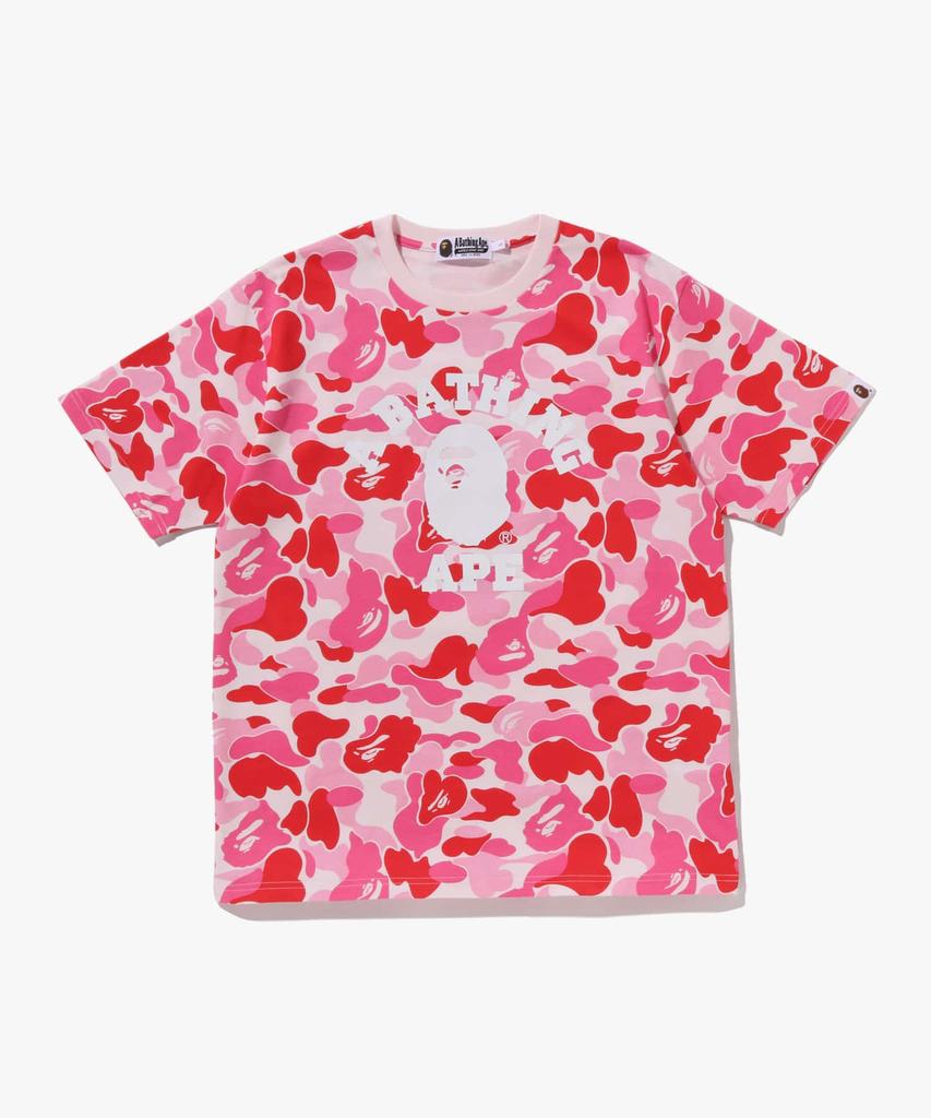 Beipeu Abc Camo College T-Shirt (M) Pink