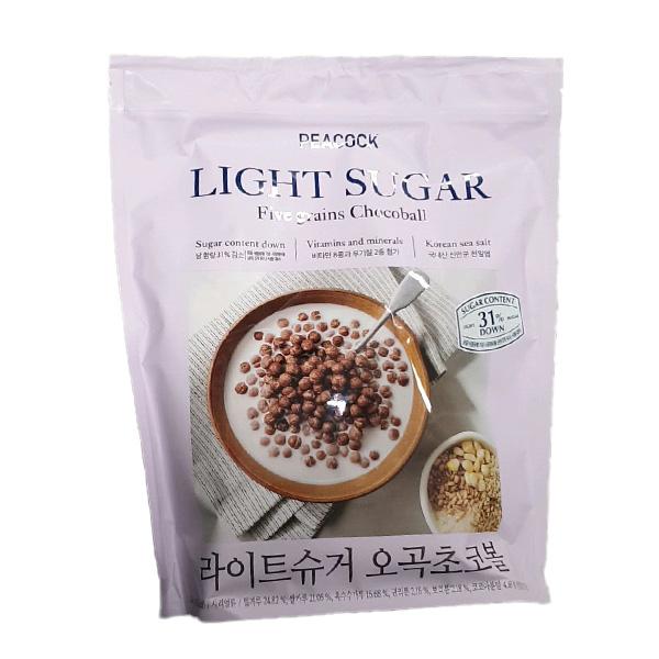 

Peacock Light Sugar Five Grain Choco Balls 440g