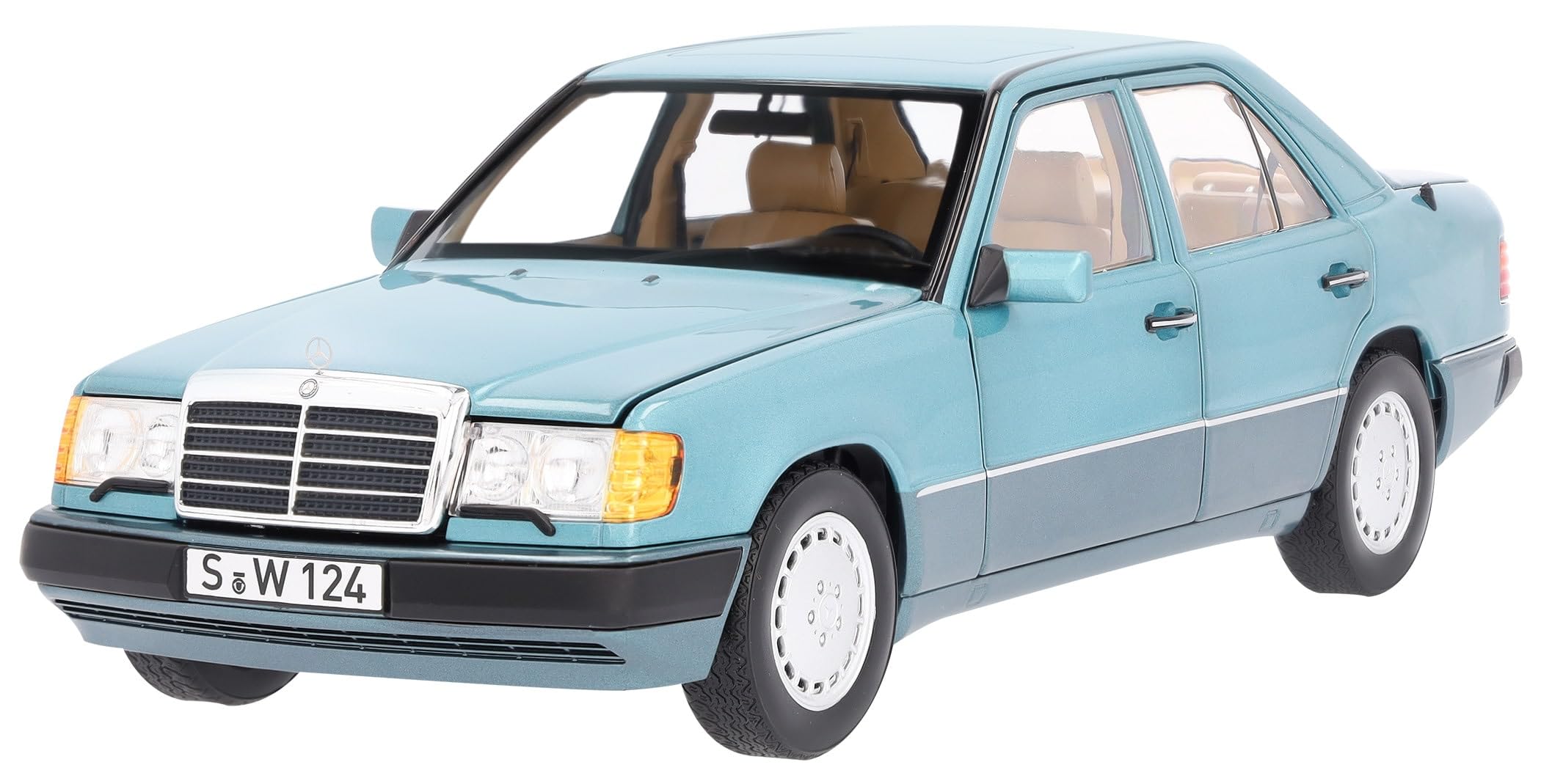 

Оригинальная масштабная модель 230E W124 берилл [Коллекция Mercedes-Benz] (1989-1993) 1/18