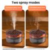 1.5L Large Capacity Volcano Shaped Humidifier Aroma Diffuser with Dual Color Light Mist Maker for Home Office