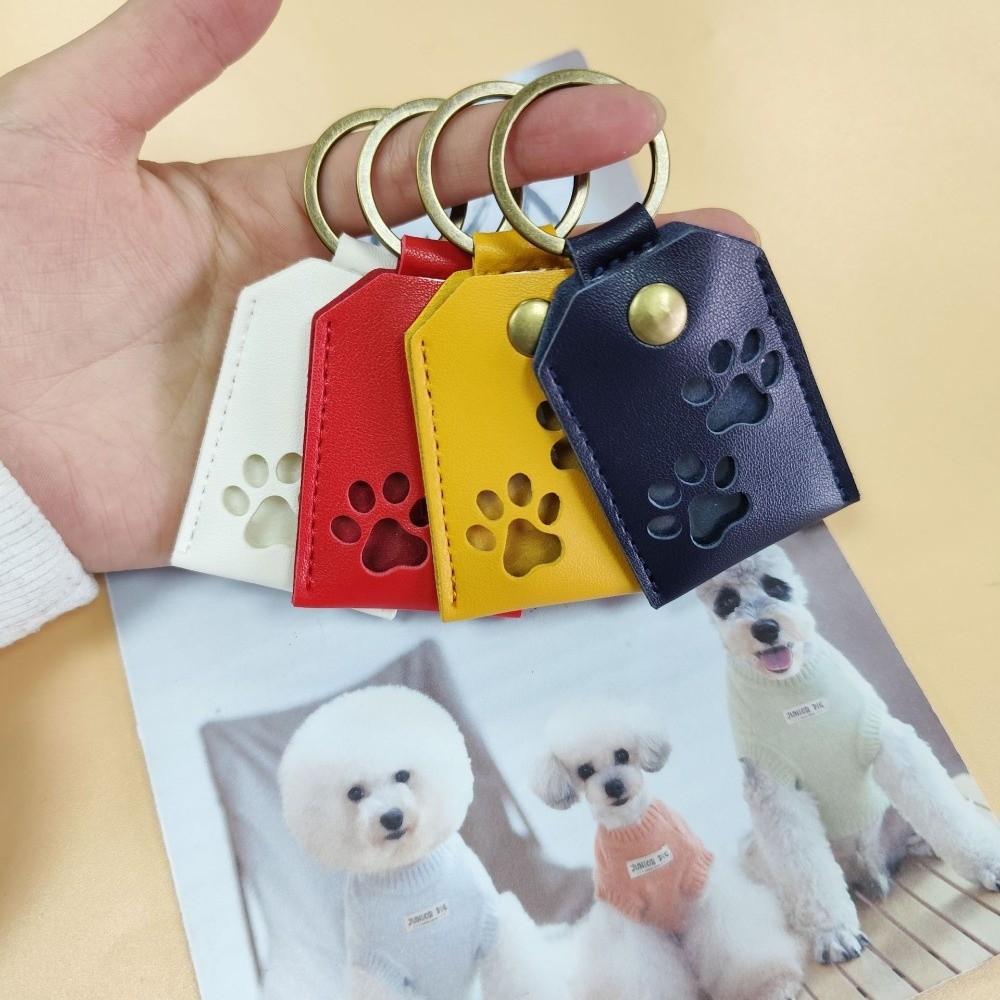 Cat Dog Claw Pet Hair Storage Bag Keyring Dogs Paw Pendant Cute Pet Hair Keychain Backpack Decor