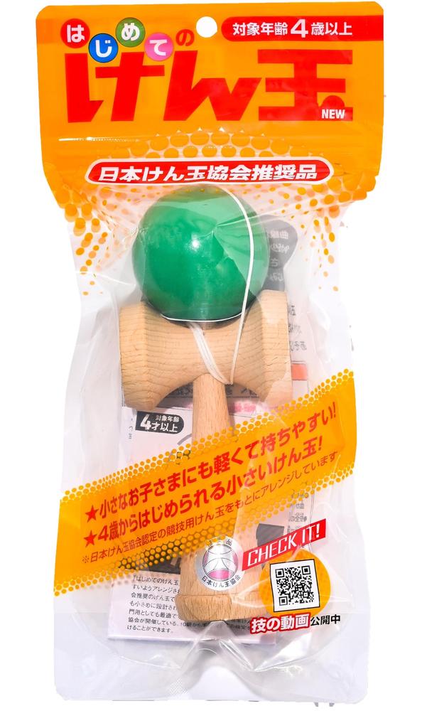 First New Revised One 479105 Gentosha's Kendama, Edition, Green, Size,