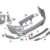 BMW X5 E70 LCI Rear Bumper Tow Hook Cover (51127271815/51127271816)