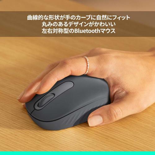 Logitech Wireless Mouse M196GR Bluetooth Mouse Lightweight 76g Wireless Compact Symmetrical Windows Mac Graphite M196