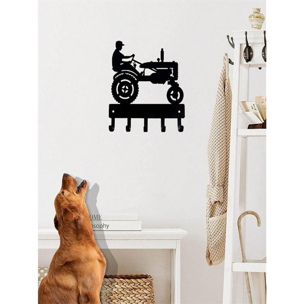 Heavy Duty Iron Key Hook Wall Mounted Rustic Decor