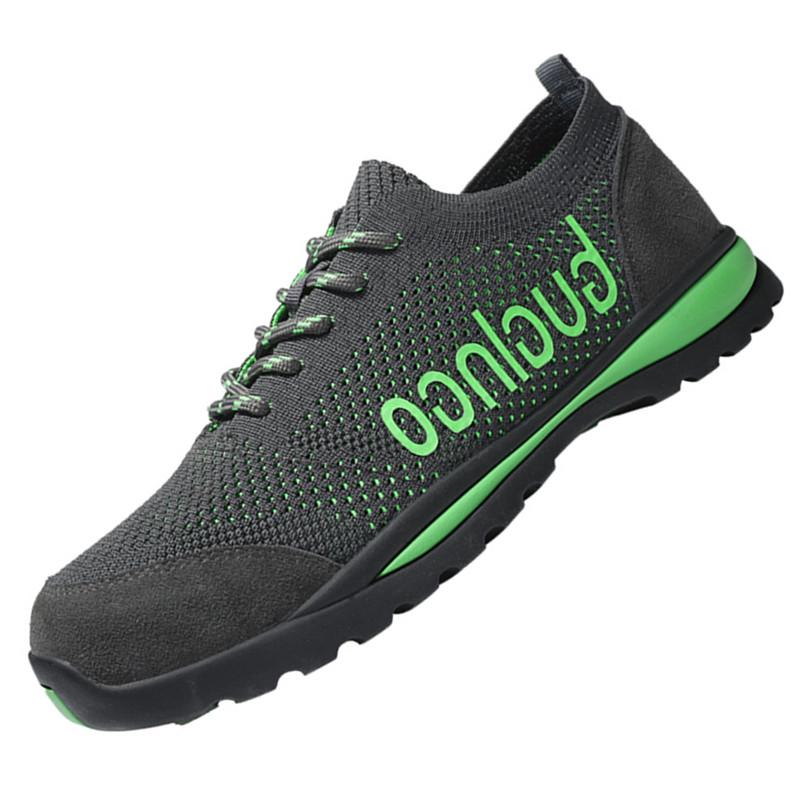 

Рабочие кроссовки с защитой от проколов и стальным носком, легкая рабочая обувь для мужчин, противоскользящая защитная обувь, мужская дышащая обувь для работы 38