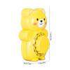 Cartoon Bear Mechanical Kitchen Timer ABS Material 60 Minutes Cartoon Timer 4.3*3*1.6in Manual Rotating Alarm Clocks
