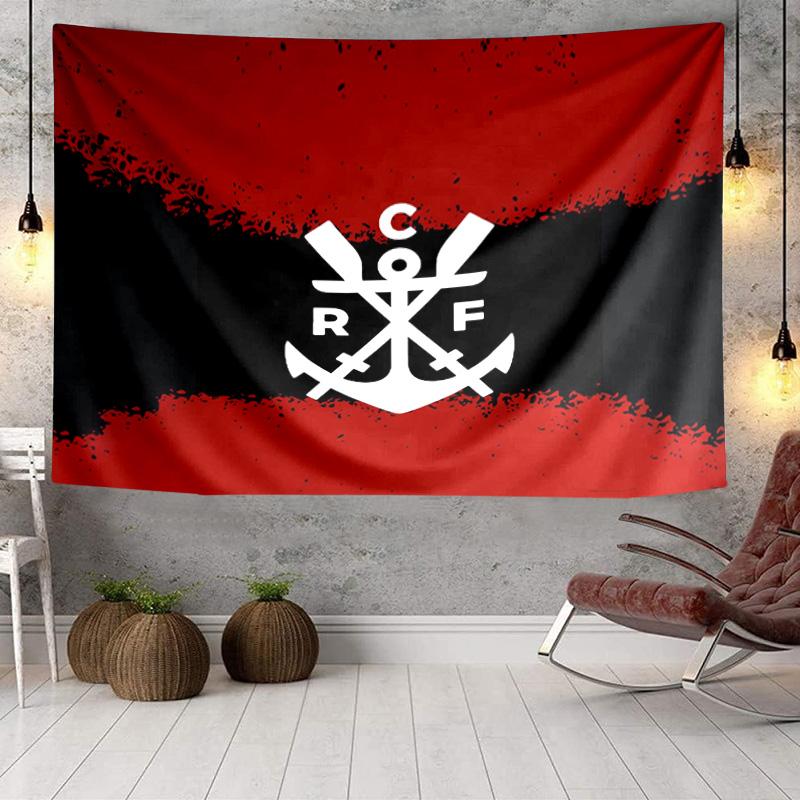 1PC FLAMENGO Emblem Design Tapestry Hanging for Bedroom,Livingroom, Playroom,Decor Art Room Wall Tapestry Holiday and Birthday Gifts