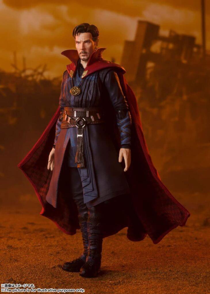 TAMASHII NATIONS Avengers Doctor Strange ON 150 mm malt bevegelig figur SHFiguarts -BATTLE TITAN EDITION-(Avengers/Infinity War) Ca.