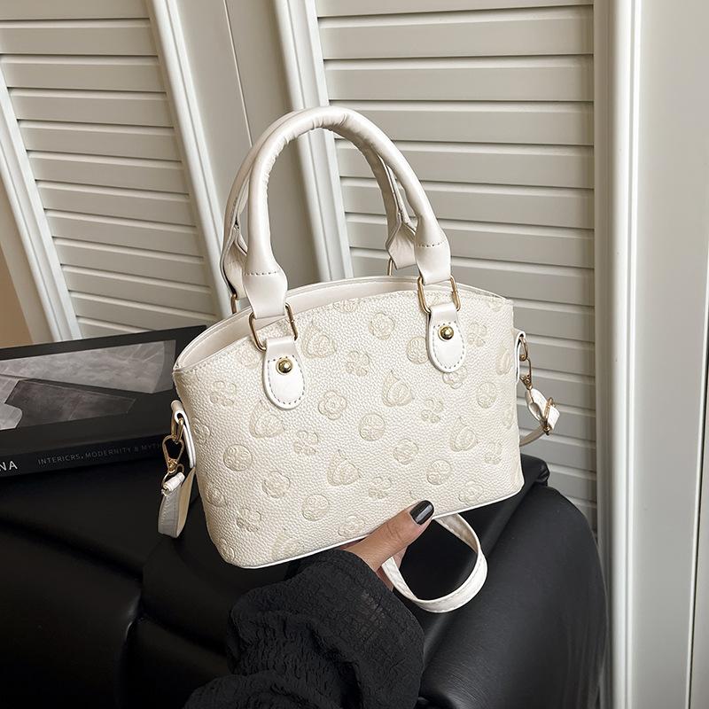 

Crossbody bag light luxury texture women s bag fashion high sense retro handbag versatile commuter women s shoulder bag белый