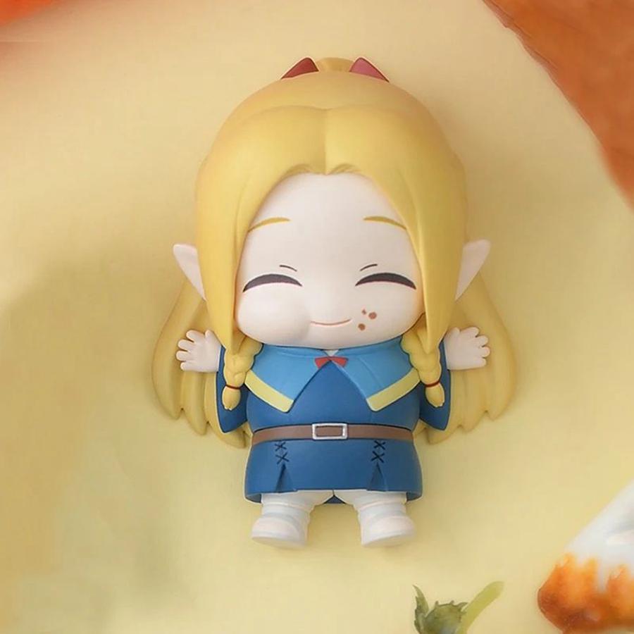 7cm Delicious in Dungeon Anime Figure Noodle Stopper Laius Action Figure Kawaii Magnet Refrigerator Marsilla Figurine Figure Toy