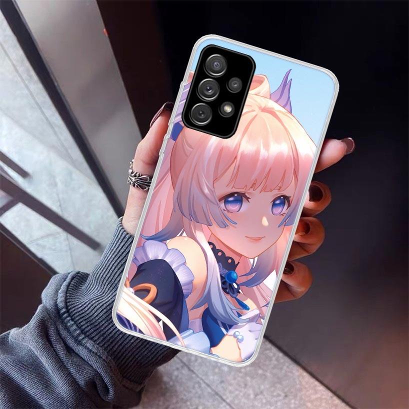Genshin Impact Sangonomiya Kokomi Phone Case For Samsung Galaxy A17 A57 A37 A16 A26 A36 A56 A15 A25 A35 A55 A14 A13 A54 A53 A34
