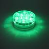 Pool Light with 24 Keys Remote Control 10 Light Beads IP68 Water Resistant RGB Magnetic Underwater Light for Outdoor Party