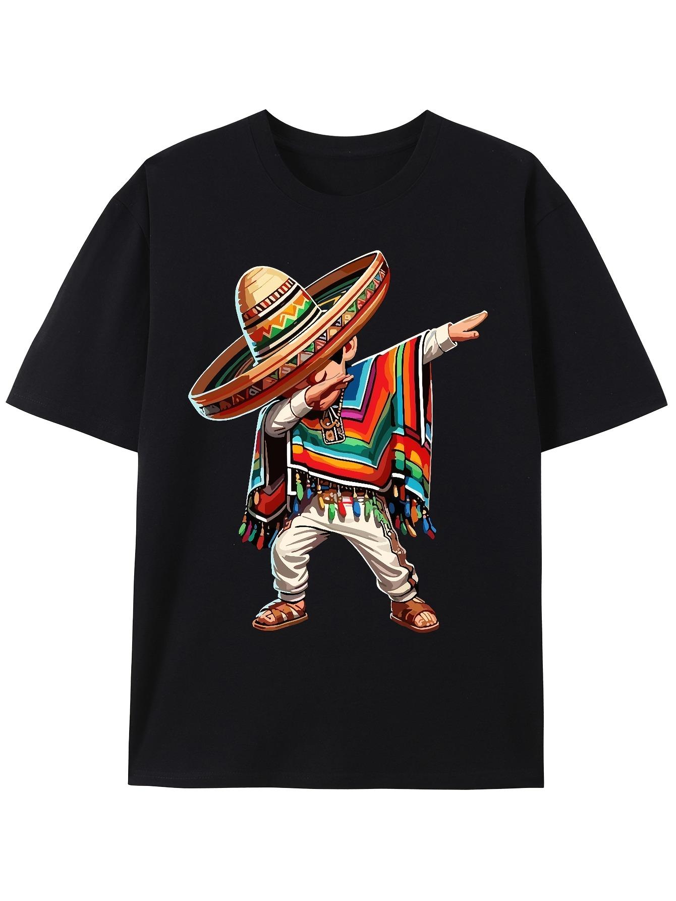 

T-Shirt y2k Mexican Boy Sombrero T 4XL