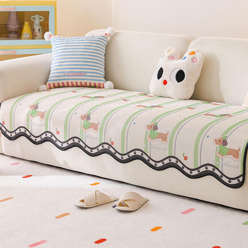 Dopamine Special-Shaped Sofa Cushion Summer New Four-Season Universal Irregular Cover Towel Combination Sofa Seat Cushion