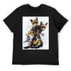 Little Fox T-Shirt Custom T-shirts Aesthetic Clothes Graphic Shirts Mens Graphic T-shirts Anime