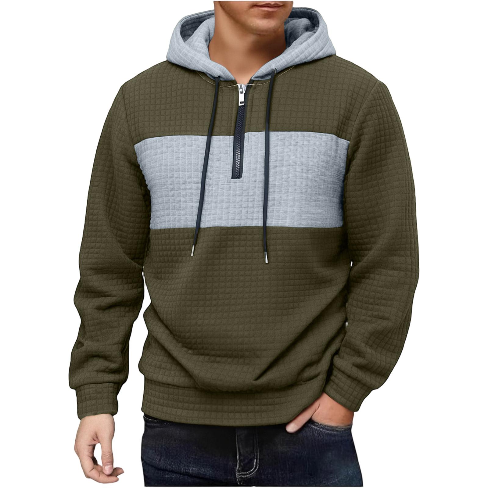 

Спортивный костюм с капюшоном, унисекс, одежда для бега, пуловер с длинными рукавами, толстовка с капюшоном L армия зеленый