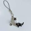 Marine Animal Phone Chain Beaded Phone Lanyard Sweet Girl Cellphone Strap  Bag Keychain