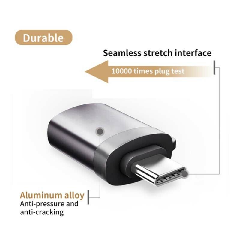Adaptor USB la Type-c 3.0 Adaptor Otg Adaptor pentru telefon mobil Lanyard