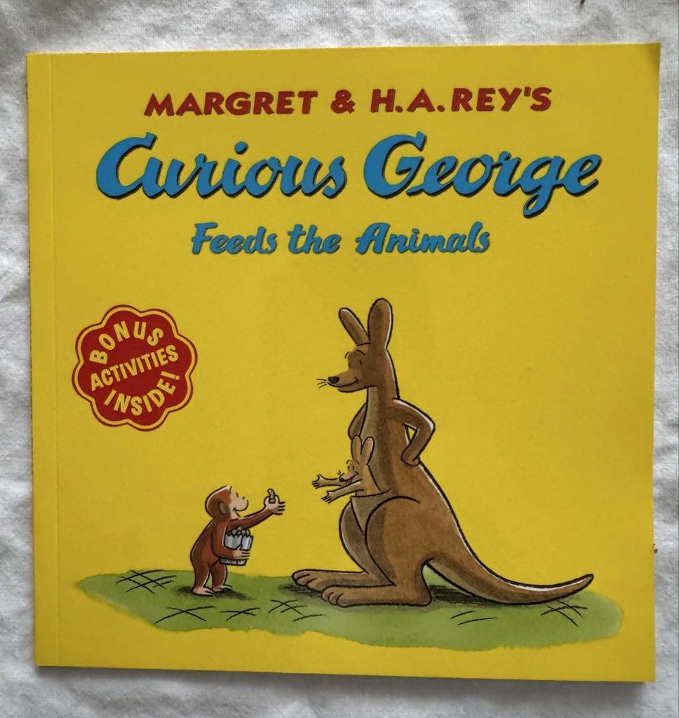 [USED] Curious George English Picture Book Set 7 books + 2 books