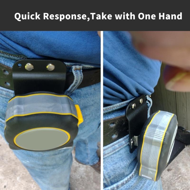 Compact Belt Hook for Tape Measures Crafted from Stainless Steel Long Lasting Use Easy to Attach for Quick Measurements