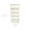 4 Tier Doll Storage Rack Wooden Stick Woven Net Stuffed Toy   Wall Or Door Hanging