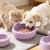 Silicone Non Slip Slow Feeder Bowl for Dogs Cats Large Capacity with Suction Cup Anti Choke Lick Mat Pet Feeding Dish