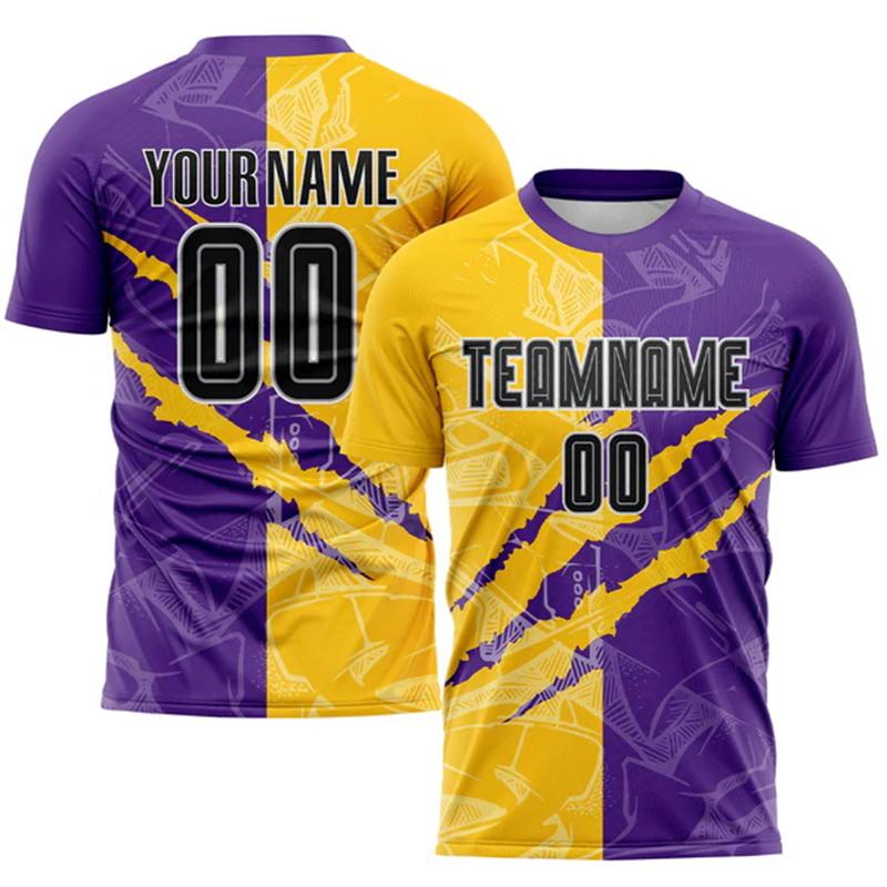 New Fashion Custom Name Team Soccer Football Jersey Player Logo Streetwear Drop Shipping 3DPrint Summer Men Tshirt Harajuku Tops