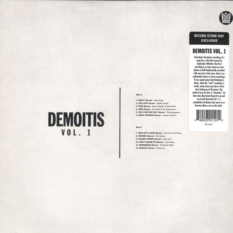 

LP Record VARIOUS - Demoitis Vol.1 BC110LP Big Crown Recor 2021 US Soul/Funk