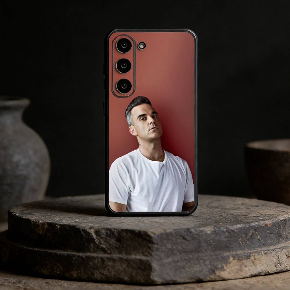Singer R-Robbie W-Williams Phone Case For Samsung Galaxy A13,21s,22,31,32,52,53,71,72,73,Soft Black Cover