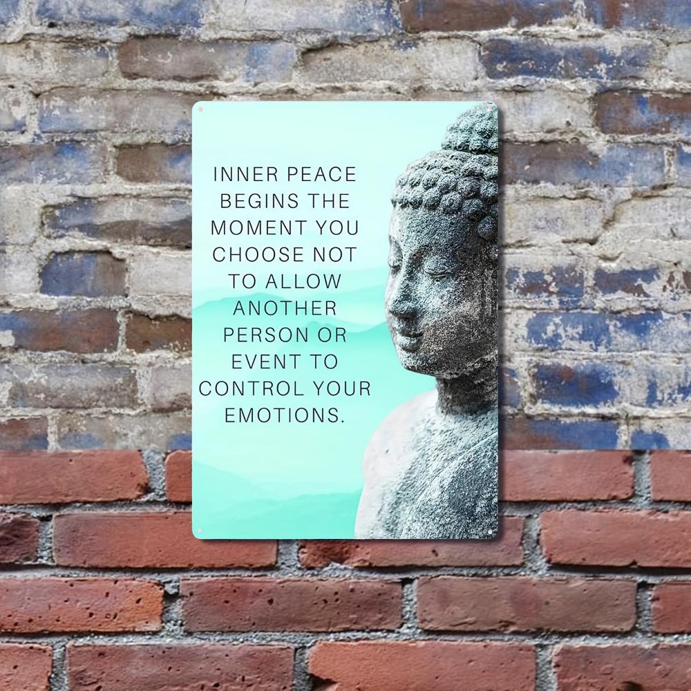 Art Print - Inspirational Motivational Zen Wall Decor for Bathroom, Yoga or Meditation Room Unique Gift for New Age Female Fans