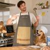 Funny Prank Apron with Surprise Pocket for Chef Cooking Kitchen Humor Novelty Gag Gift Idea for Men Women Friends Party