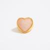 BIMBA Y LOLA [24SS] BIMBA Y LOLA Pink Stone Heart Ring B245AIR005PKD