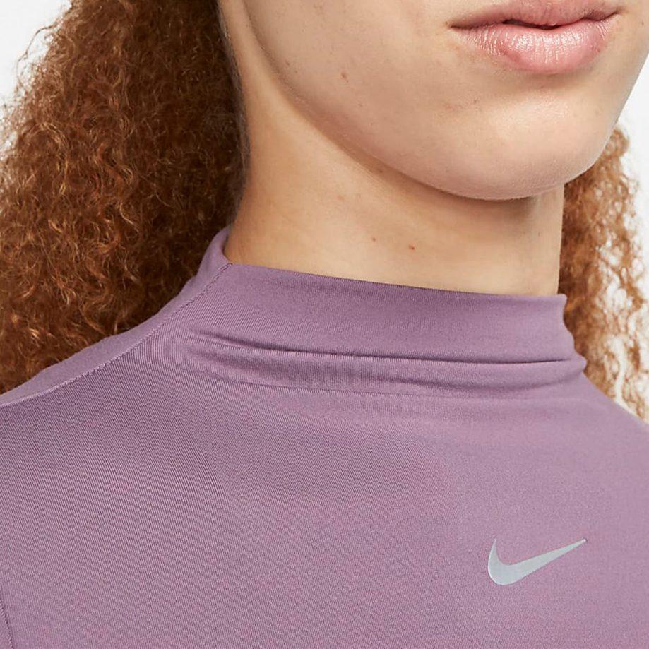Nike Set in Sleeve T Shirt Women's Dust Purple FB5277-536