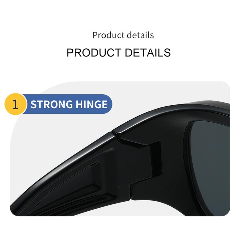 Kinder Sport Sonnenbrille UV400 - Coole Schwarze Wraparound Sonnenbrille für Jungen & Mädchen, Outdoor Radsport Strand Brillen