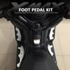 Motorrad Für YAMAHA XMAX 400 300 250 125 Pedal Rutschfestes Fußpolster Pedal Aluminium+Gummi X-MAX125 X-MAX250 X-MAX300 X-MAX400
