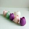 3D Tulip Flower Bud Silicone Mold for Aromatherapy Candles Handmade Soap Gypsum Resin DIY Chocolate Baking Flower Shaped Kitchen