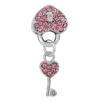 2pcs /Lot 45 Styles Key &Lock Sparkling Beads Charm Pendant Fit Diy Original Bracelets Necklaces For Women Men Jewelry Making