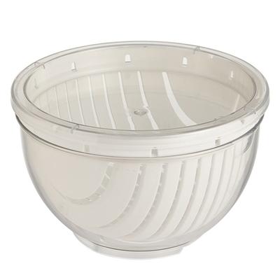 Cestello di scarico Secchio per frutta e verdura a doppio strato Ciotola per tagliare l'insalata Affettatrice a scatto multifunzionale Ciotola per tritatutto Tritatutto per verdure Spinner