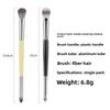 Double Head Eyeshadow Brush, Smudge Highlight Brush, Detail Brush Aegyo Sal Brush, Candy 5-color Eye Brush, Single Makeup Brush.
