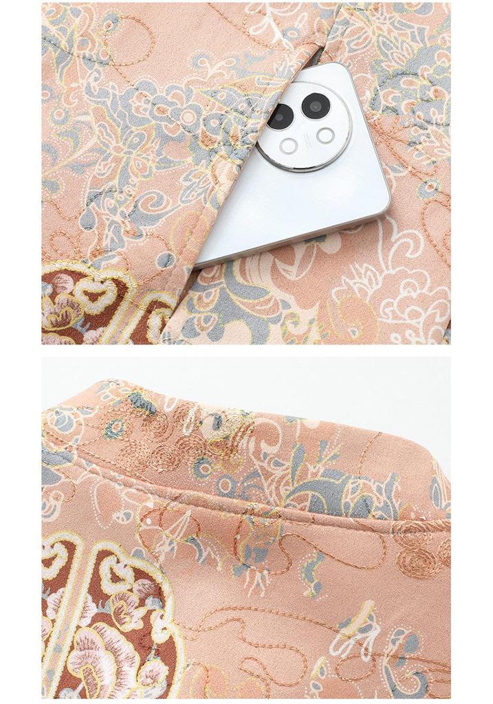 Grandma's Spring Shawl Vest: Stylish Age-Reducing Chinese Style for Middle-Aged and Elderly