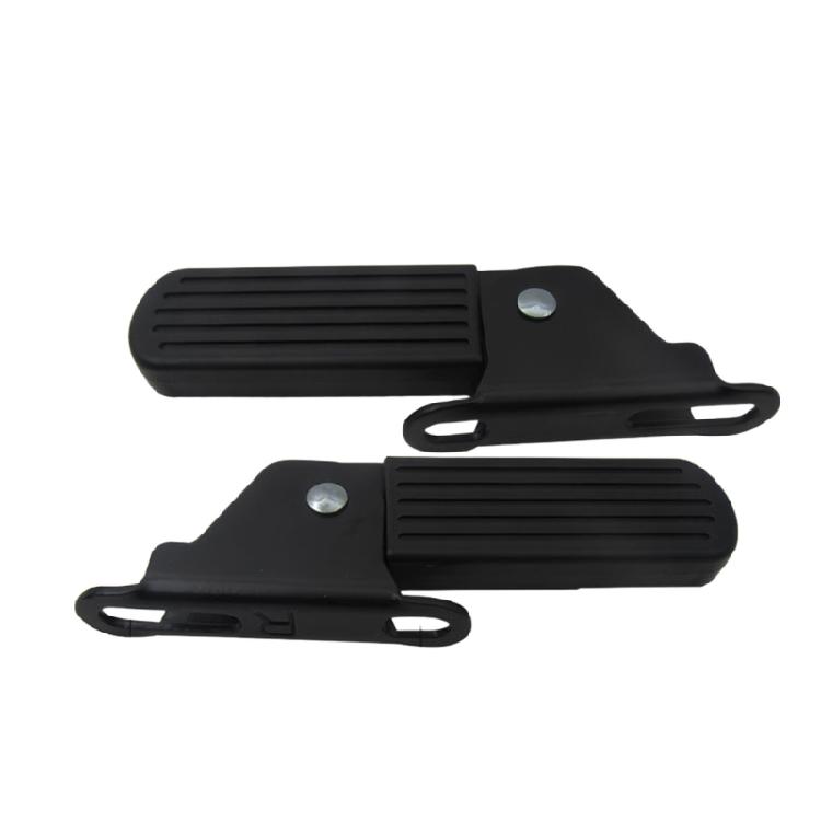 Scooter Front Foldable Pedals Leg Support Pad Universals Electric Moped Front Pedals Quick Install Bike Pedals Enduring