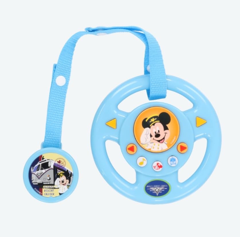 

Disney Baby Car Toy First Steering Wheel Mickey Mouse Resort Cruiser Tokyo Disney Resort Limited Edition Car Baby Sound Toy