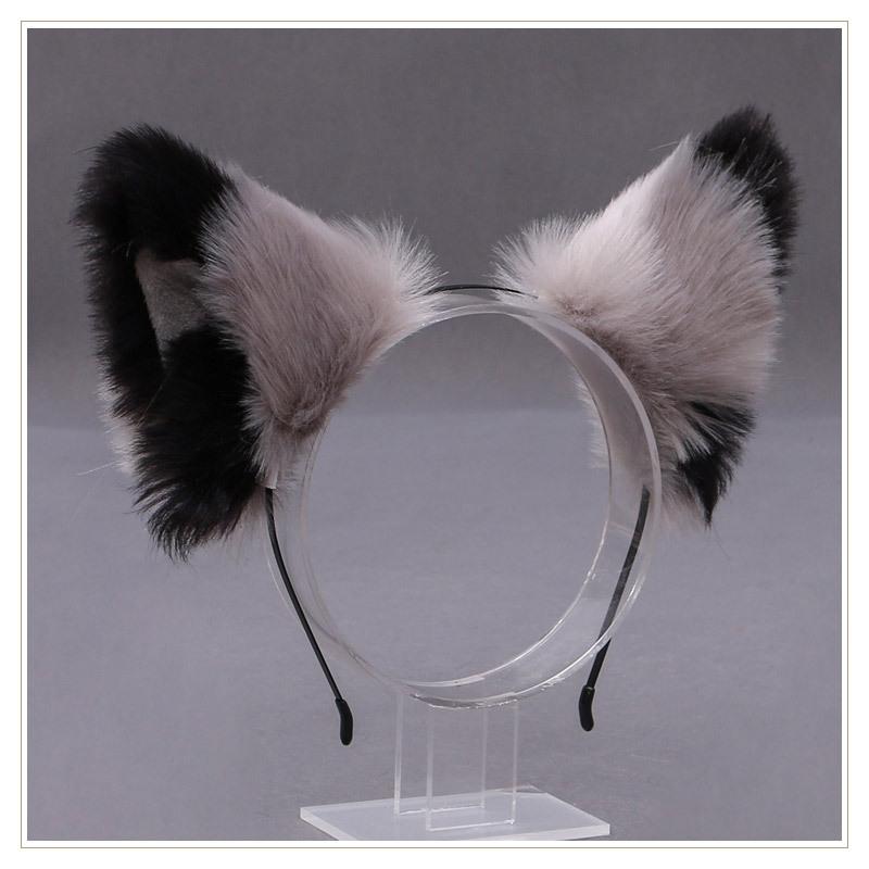 Sexy Temptation Lolita Animal Cat Fox Ear Headband Cosplay Faux Fur Headband Girl Halloween Anime Headband Hair Accessories