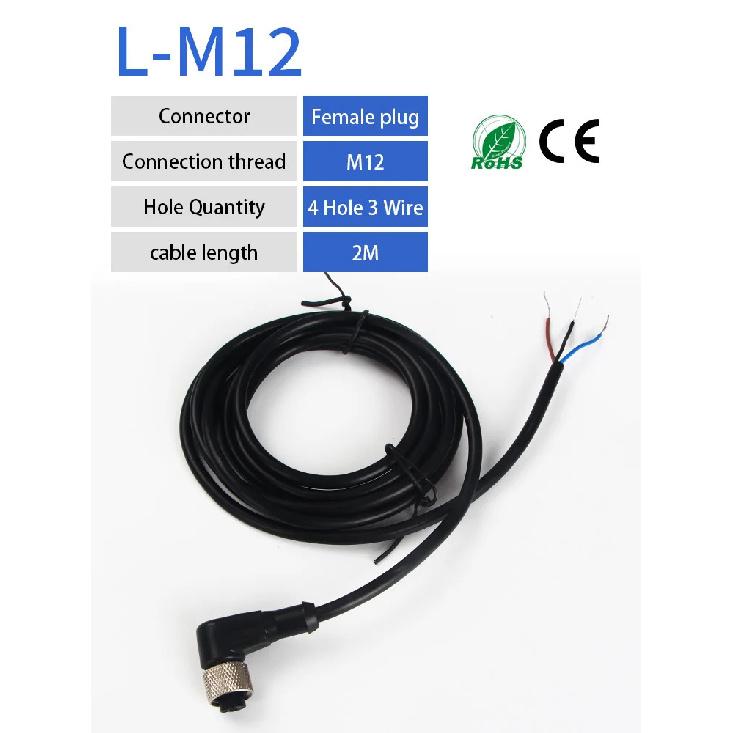 GTRIC M18 Inductive Proximity Switch Sensor Connector M12 4Pins Pluggable Series Distance 5mm 8mm NPN PNP 10-30V DC Non-Flush