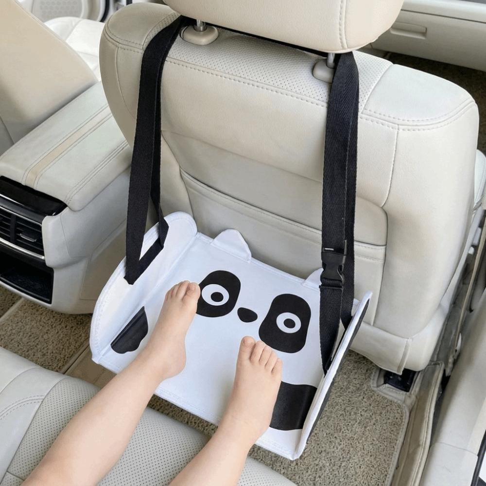 Adjustable Design Backseat Foot Rest Universal Fit Portable Foot Stool Travel Use