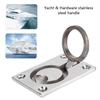 Stainless Steel  Handle Flush Hatch Locker Cabinet Pull Lift Boat Marine Yacht Hardware